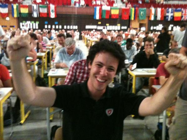 David Bovet champion du monde 2012 de Scrabble David Bovet