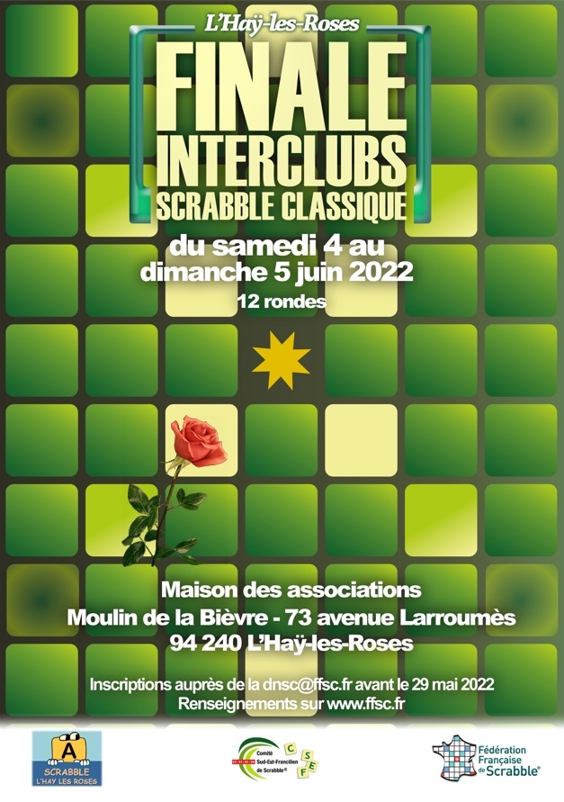 Finale Interclubs de Scrabble classique