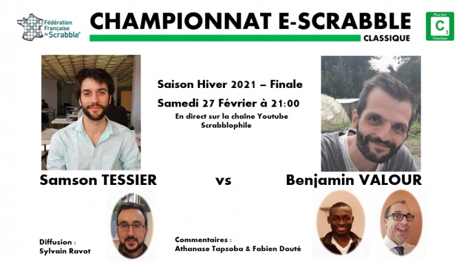 Affiche finale championnat e-classique saison hiver 2021