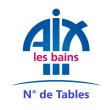 Aix Attribution des tables Vignette