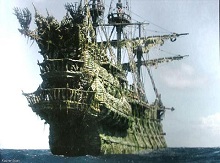 Le bateau du Hollandais Volant Le bateau du Hollandais Volant