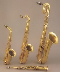 Les saxophones créés par Adolph Sax Les saxophones créés par Adolph Sax