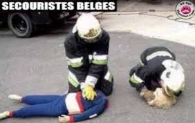 Blague secouristes belges