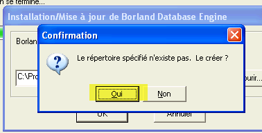 Borland mise à jour