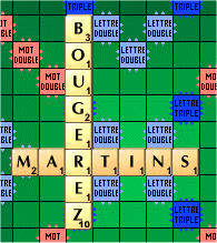 BOUGEREZ scrabble en appui sur le R de MARTINS